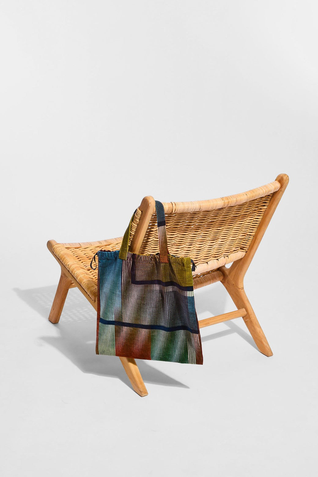 Vibrant Velvet Cotton Bag - Autumn Foliage
