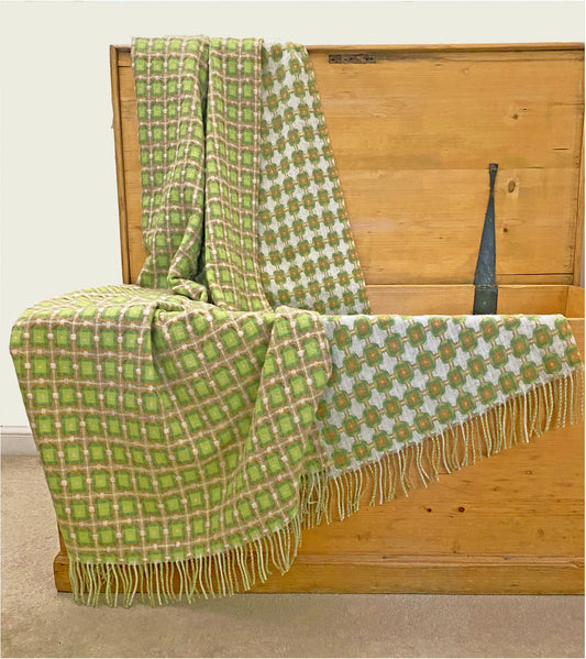 Birch Basket Weave Throw by Paulette Rollo