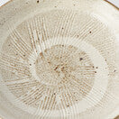 Spiral Sand Glaze Organic Plate