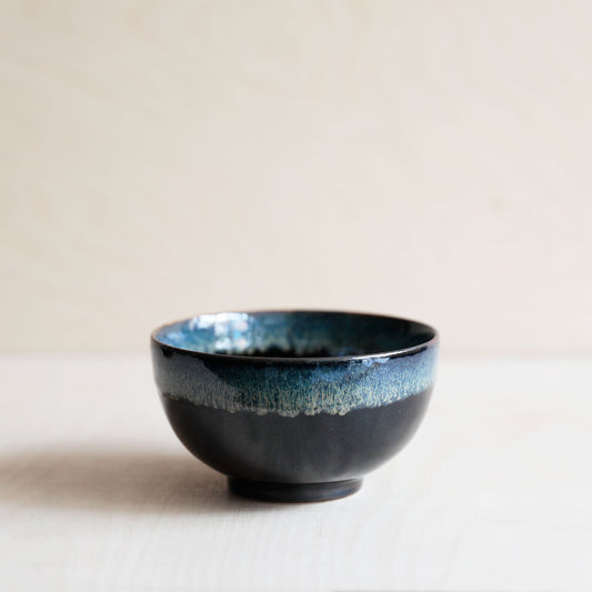 Tenmoku Ceramic Soup Bowl