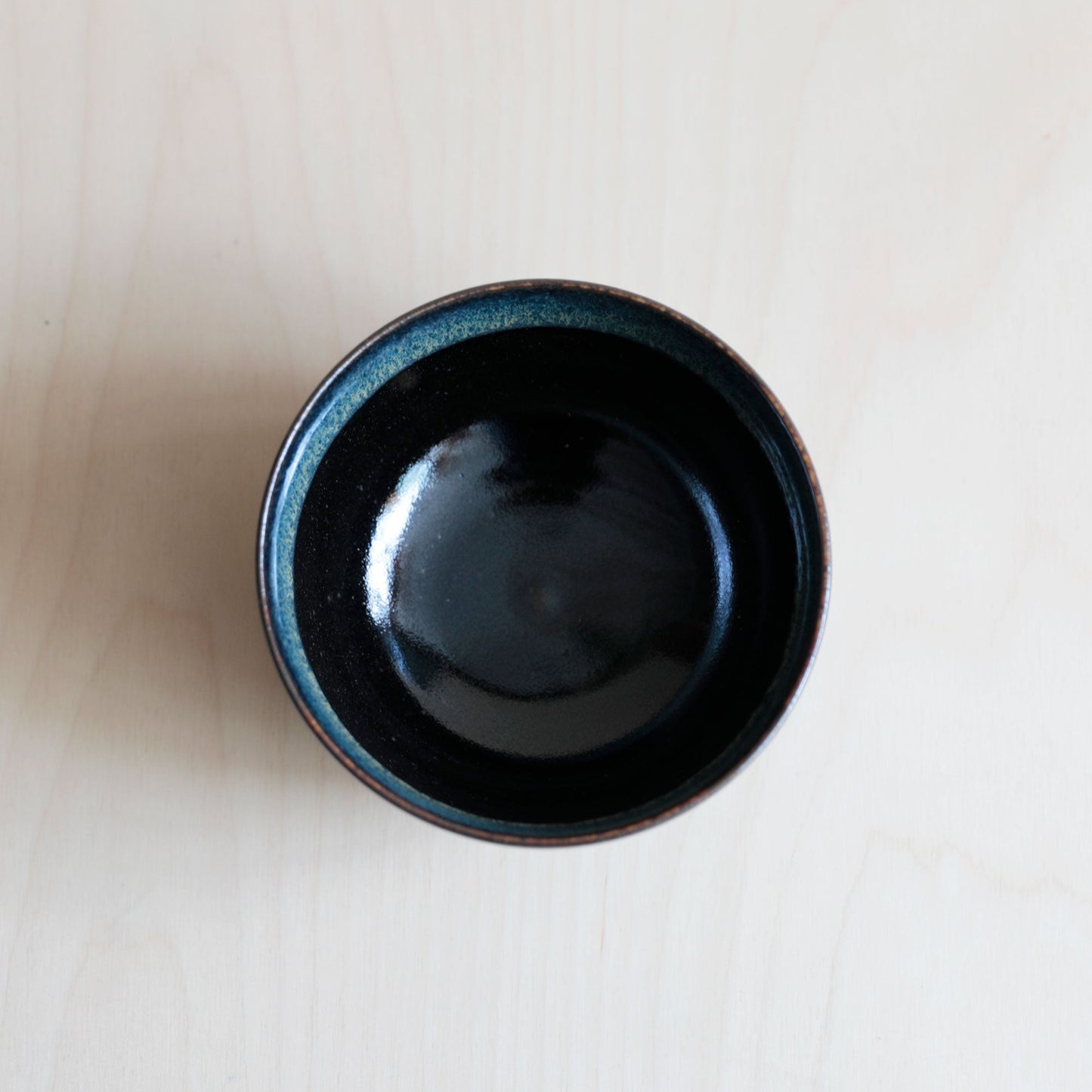 Tenmoku Ceramic Soup Bowl