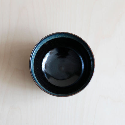 Tenmoku Ceramic Soup Bowl