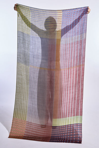 Vibrant Mahogany Scarf