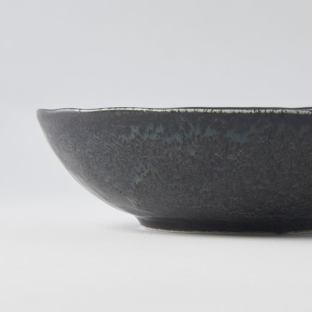 Black Oval Bowl Medium
