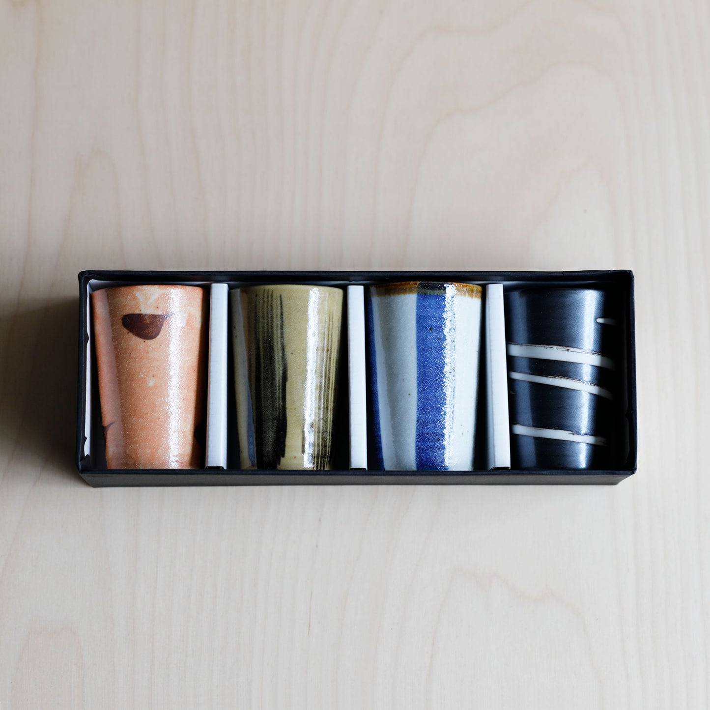 Set of Four Japanese Teacups