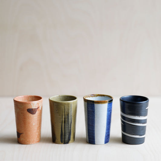 Set of Four Japanese ceramic Teacups