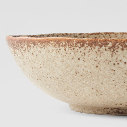 Sand Oval Bowl