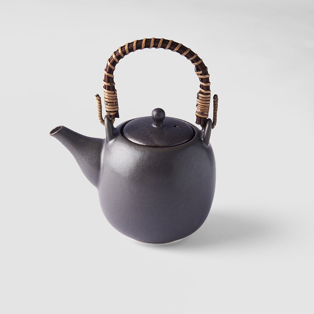 Japanese Matt Black Teapot