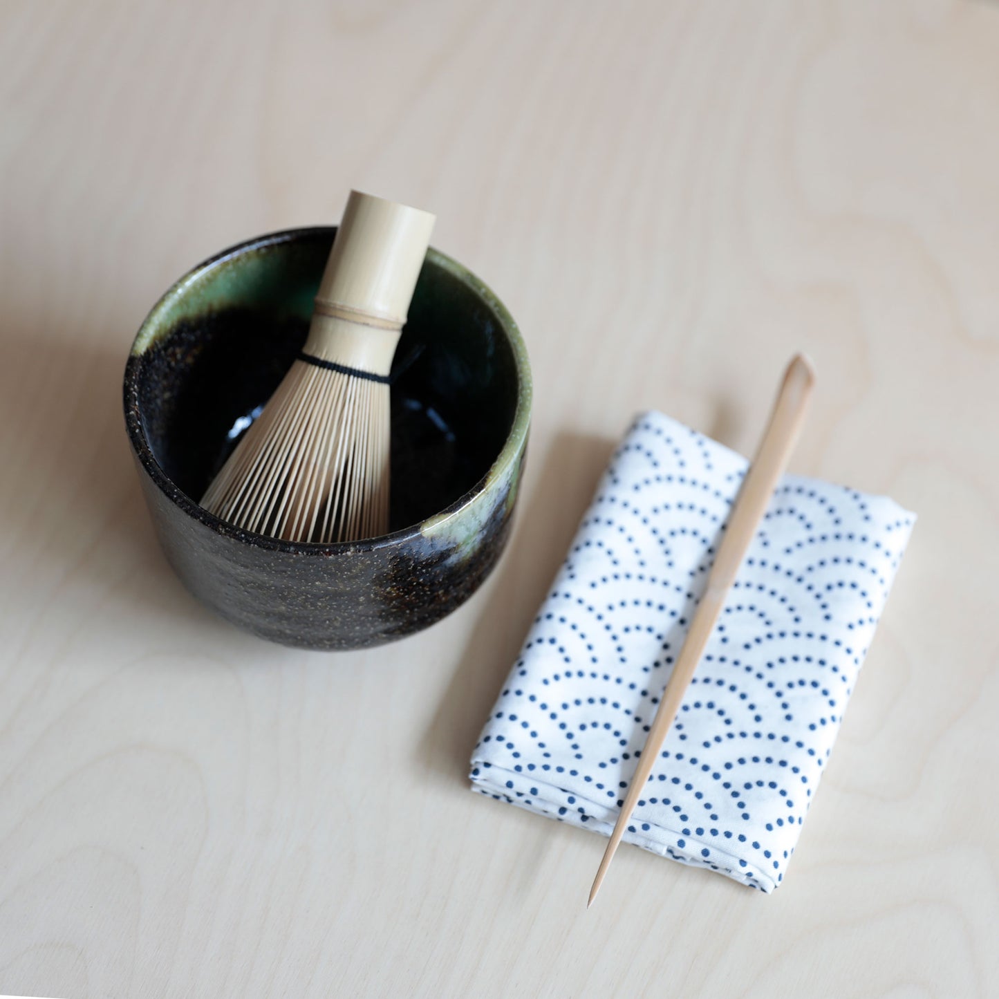 Bamboo Matcha Whisk 100 Prongs