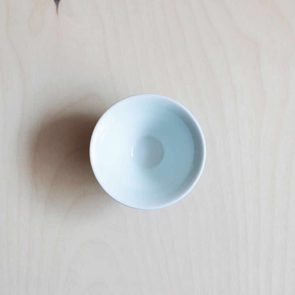 Porcelain Midnight Sky Glaze Tea Cup from Jingdezhen