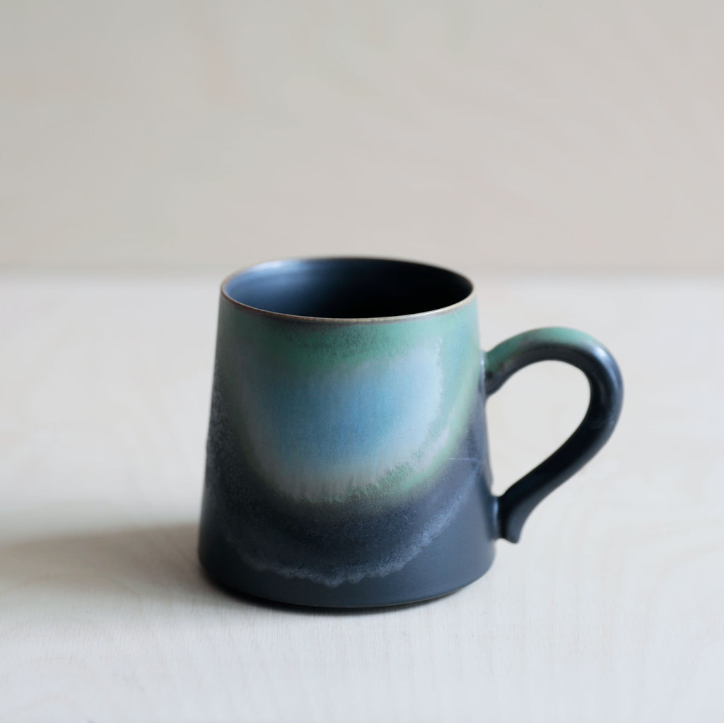 Porcelain Mountain Glaze Mug from Jingdezhen