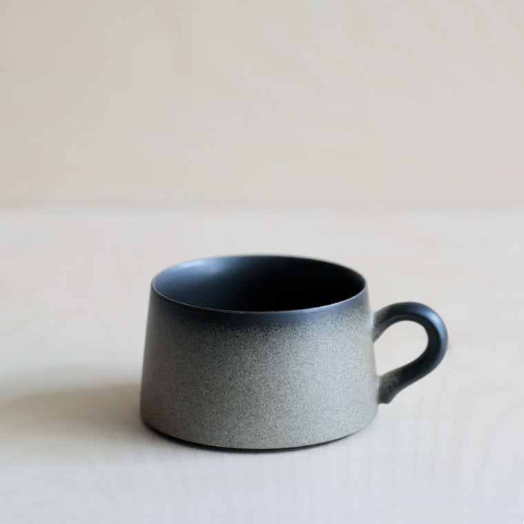 Porcelain Mulberry Glaze Coffee Mug from Jingdezhen
