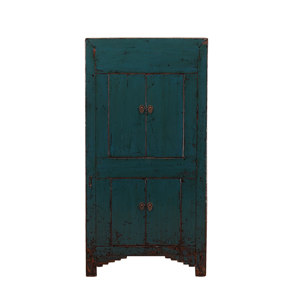 Tall Blue Cabinet from Shanxi
