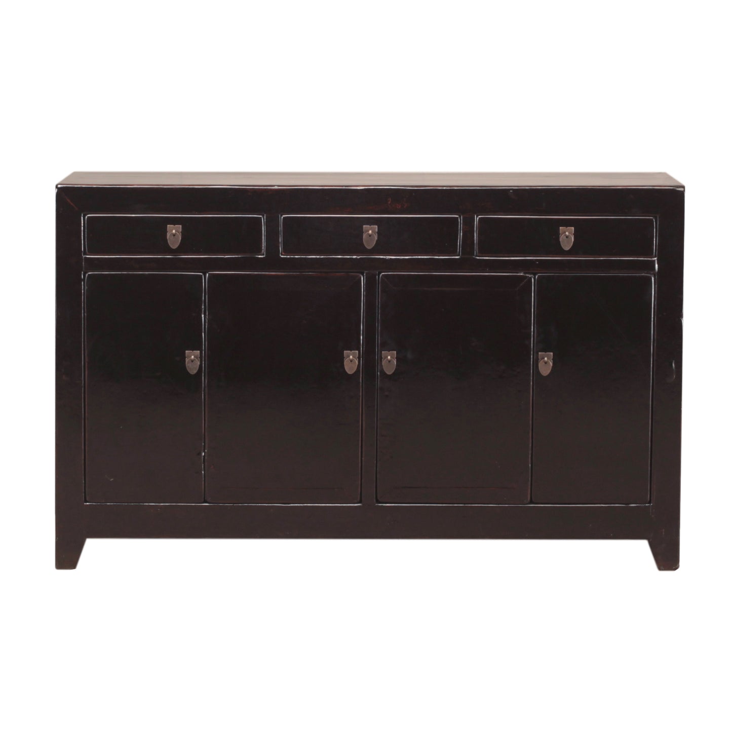Vintage black cabinet from Dongbei