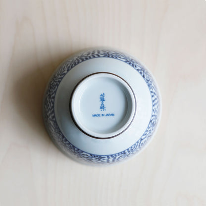 Arabesque Pattern Ceramic Rice Bowl