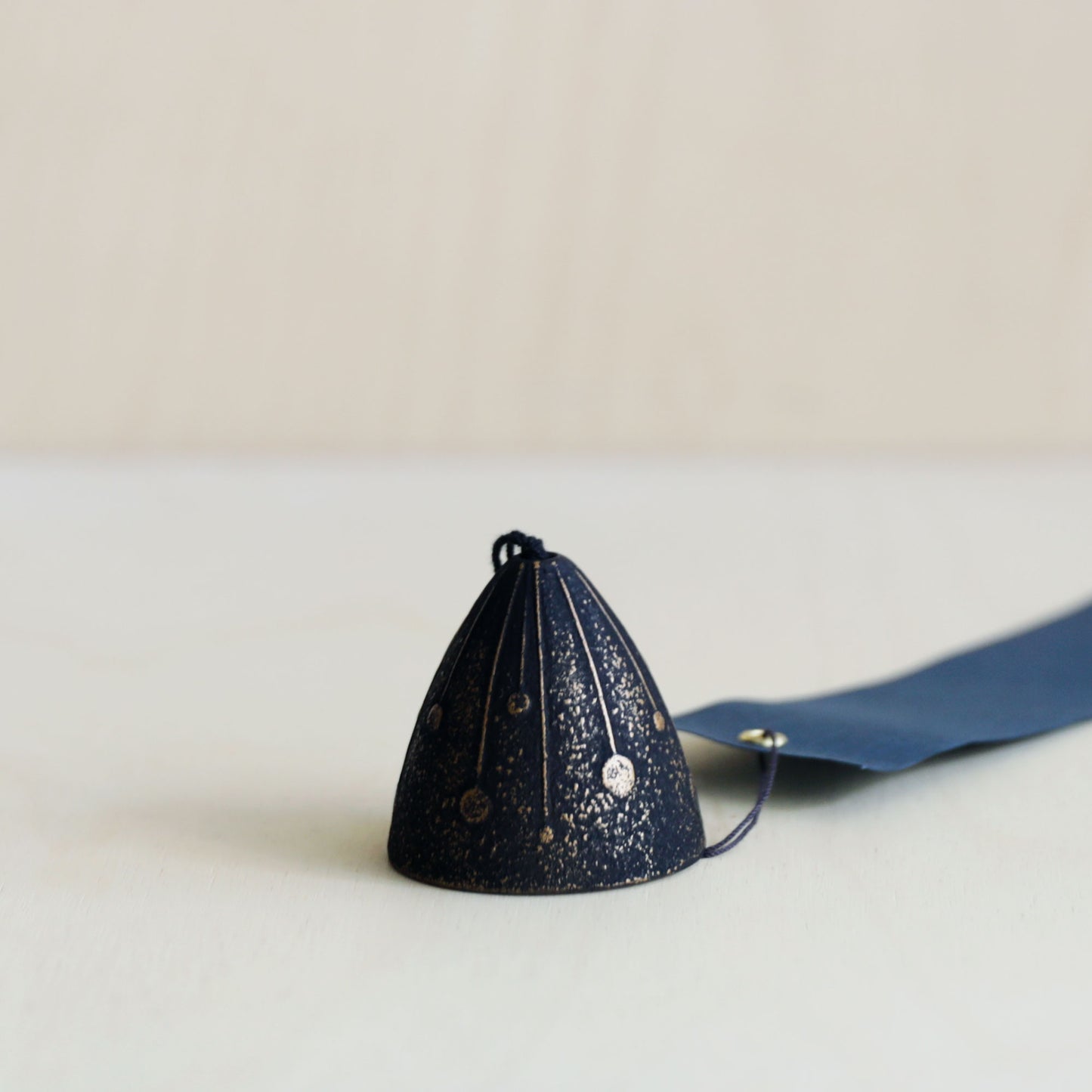 Japanese Cast Iron Wind Bell - Black