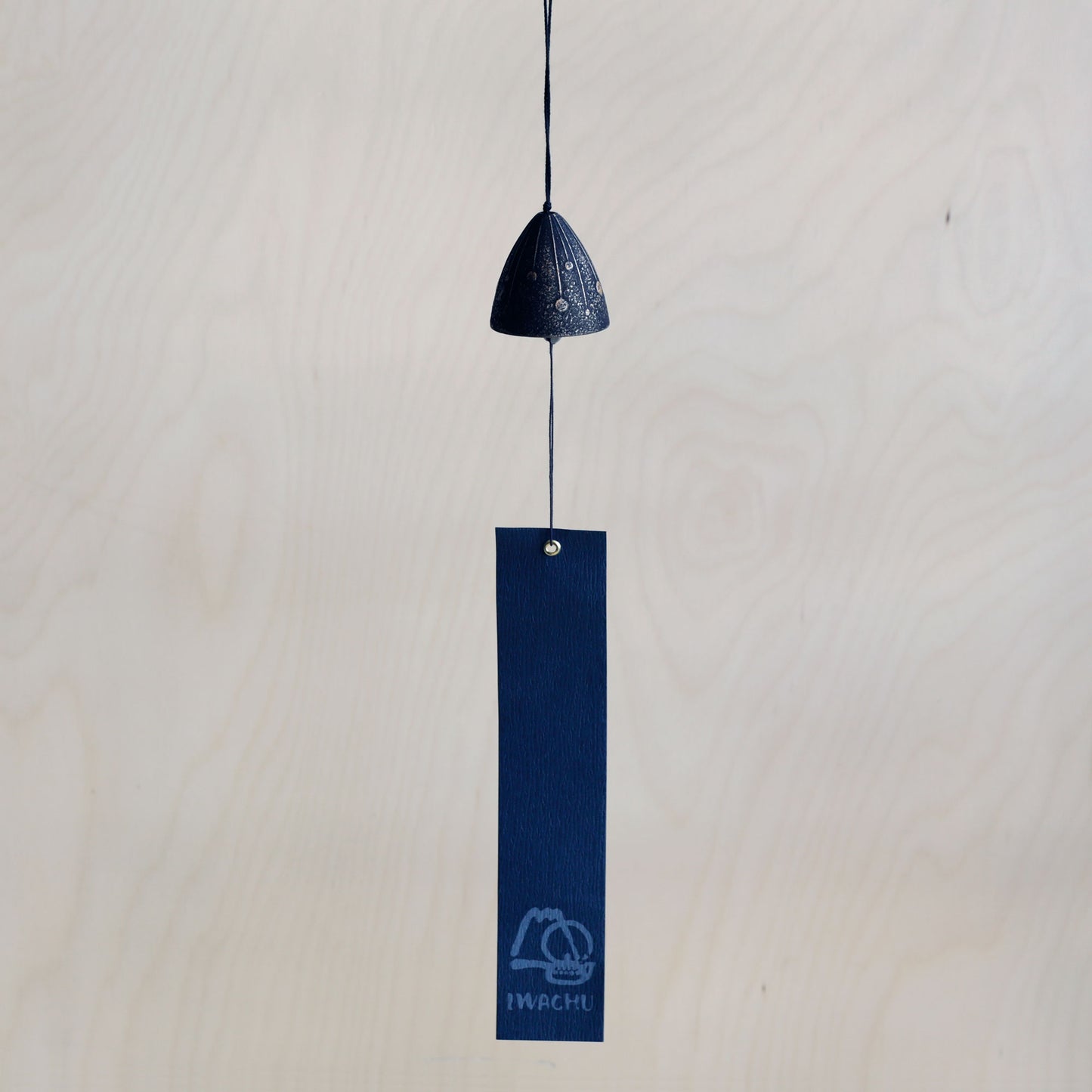 Japanese Cast Iron Wind Bell - Black