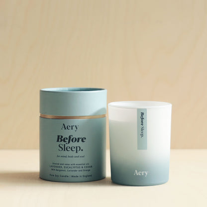 Before Sleep Scented Candle - Lavender Eucalyptus and Cedar