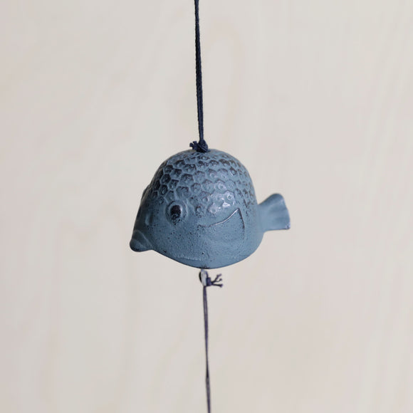 Japanese Cast Iron Fish Wind Bell