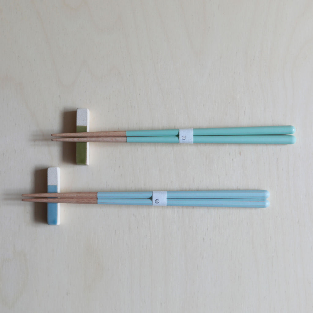 Haze chopstick set - Blue & Green