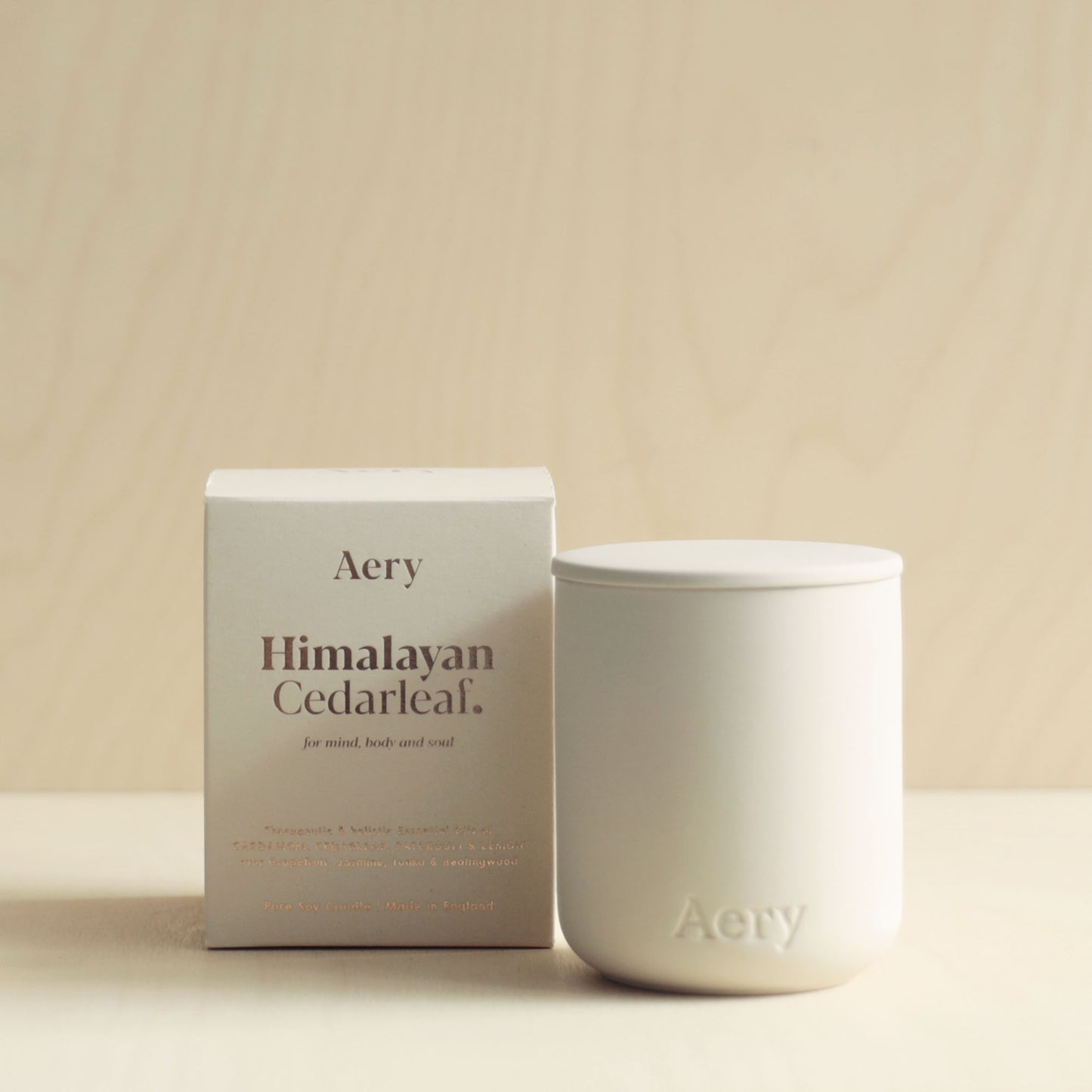 Himalayan Cedarleaf Scented Candle - Cedar Patchouli and Lemon