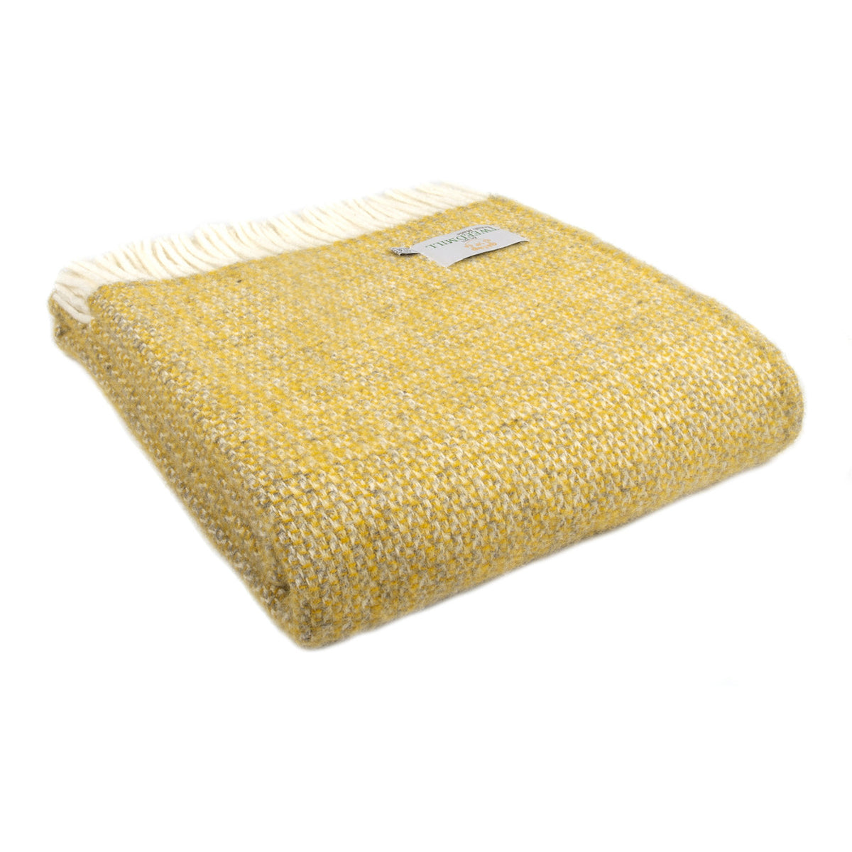 Lifestyle Illusion Throw - Yellow & Grey