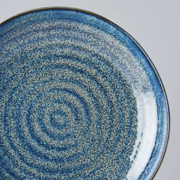 Indigo Blue Uneven Plate