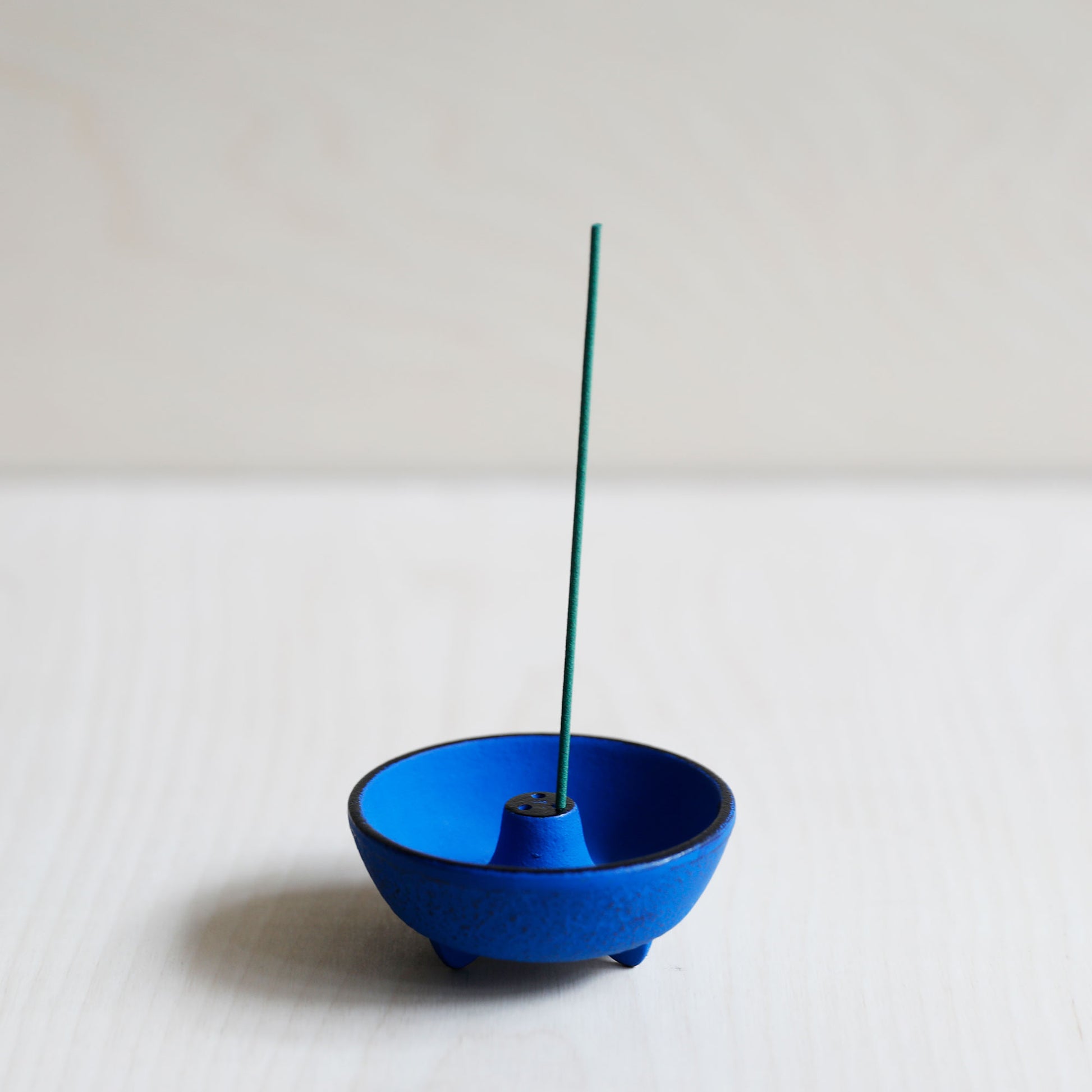 Iwachu Cast Iron Incense Burner - Blue