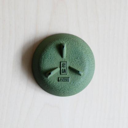 Iwachu Cast Iron Incense Burner - Green