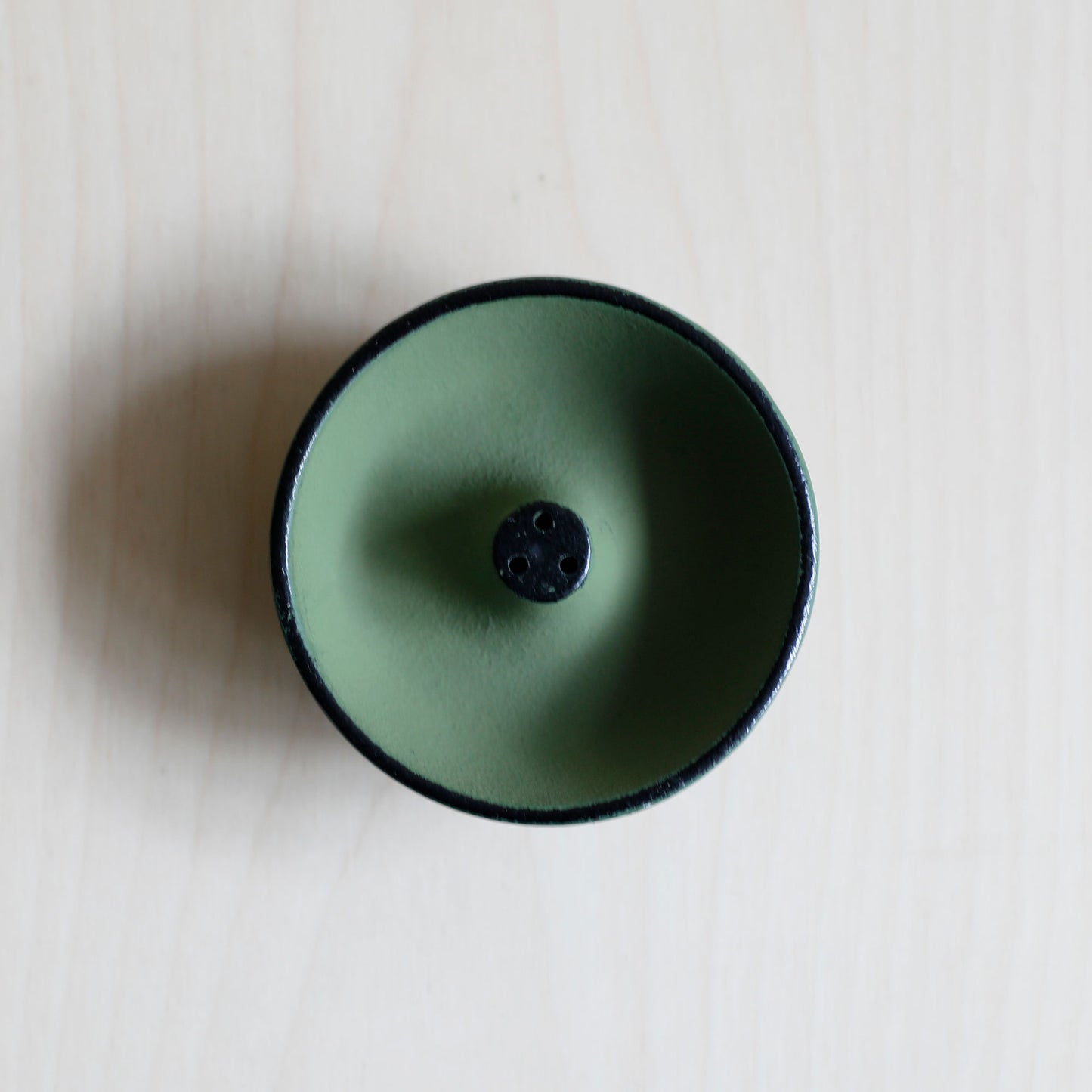 Iwachu Cast Iron Incense Burner - Green