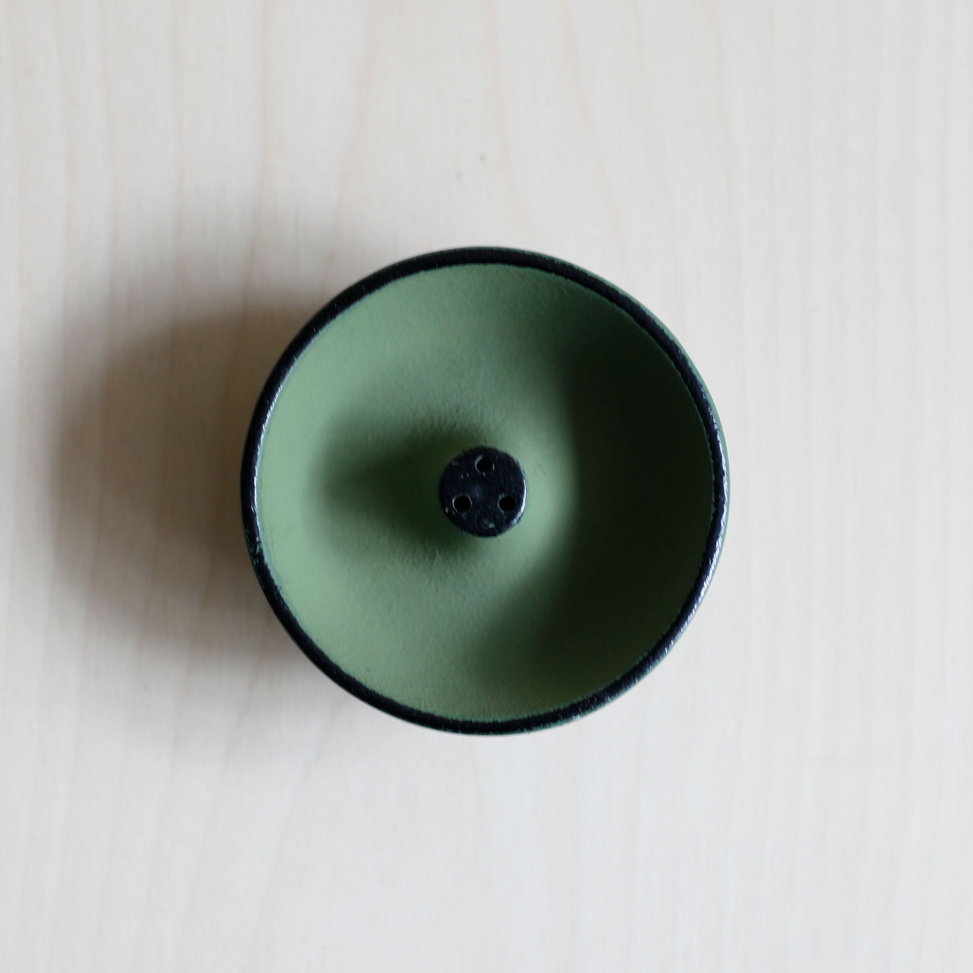 Iwachu Cast Iron Incense Burner - Green