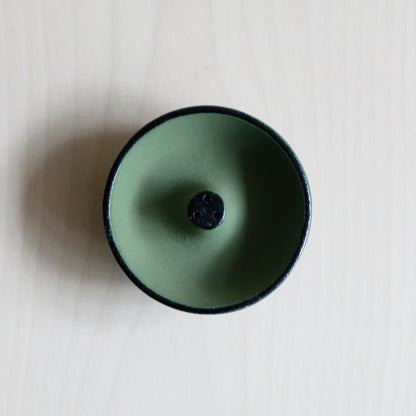 Iwachu Cast Iron Incense Burner - Green