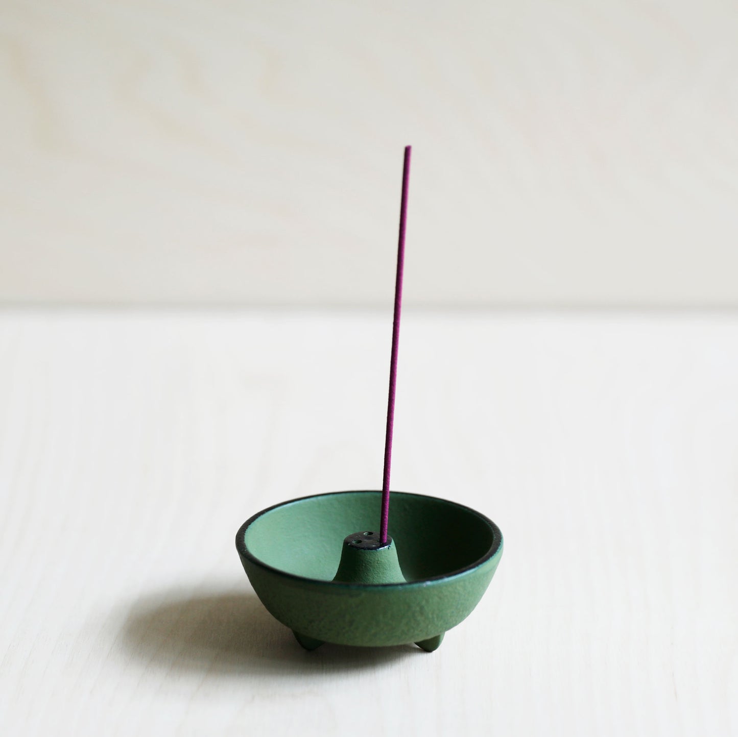 Iwachu Cast Iron Incense Burner - Green