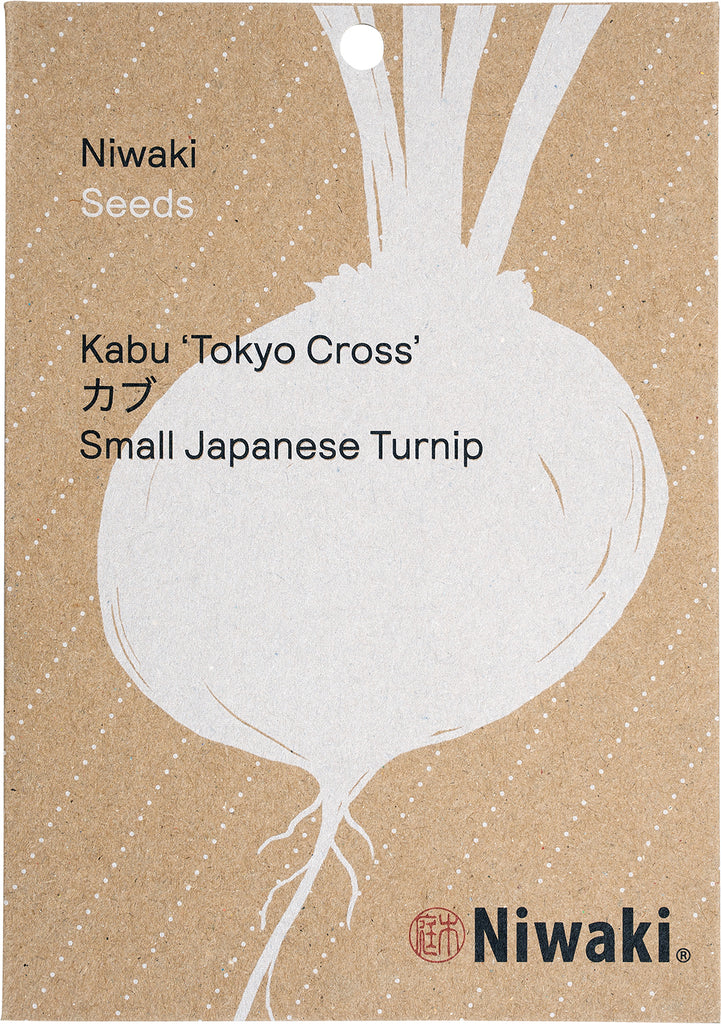 Kabu ‘Tokyo Cross’ Seeds Small Japanese Turnip
