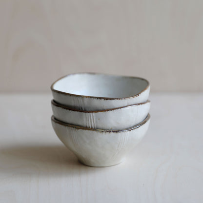 Kobiki White Glaze Small Bowl