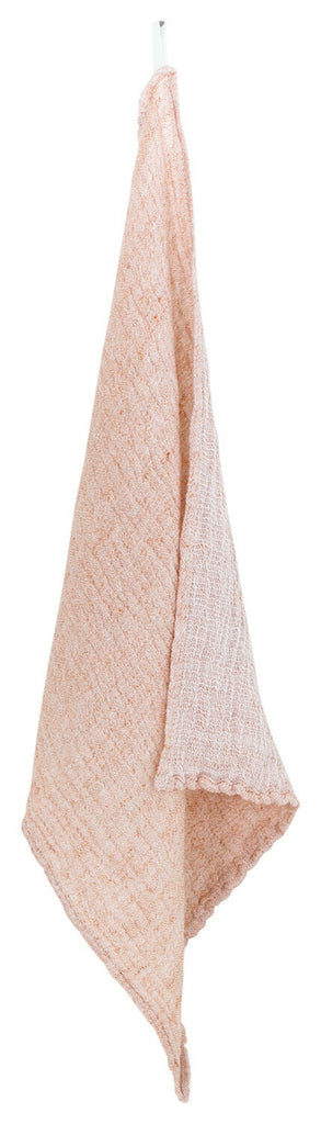 NYYTTI linen-tencel hand towel - white cinnamon
