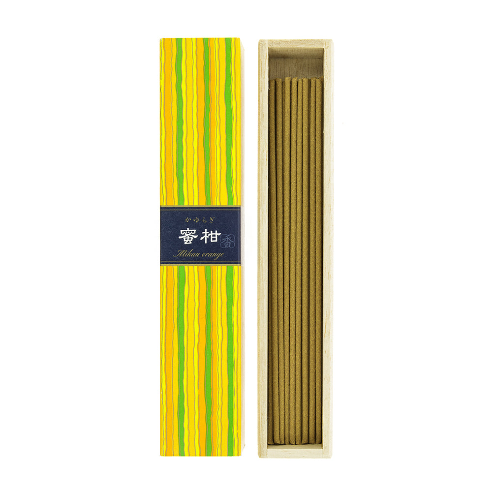 Kayuragi Incense Sticks - Mikan Orange