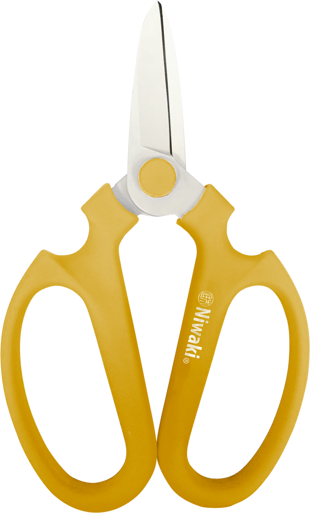Flower Scissors - Yellow