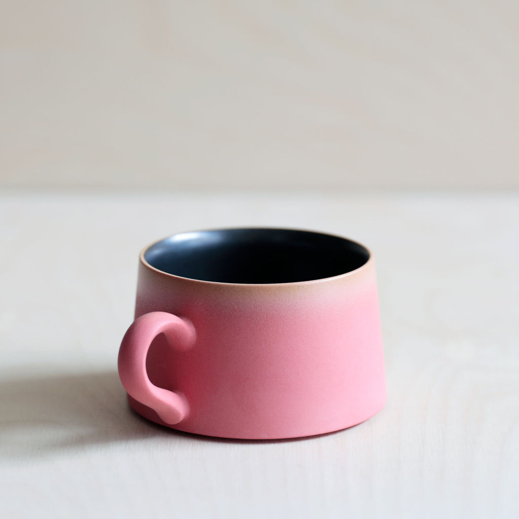 Porcelain Volcano Glaze Coffee Mug from Jingdezhen