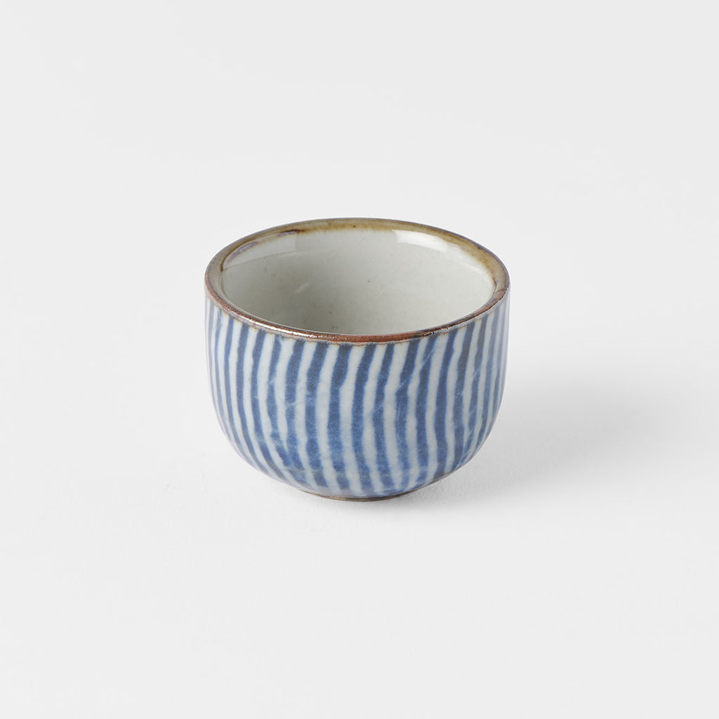Wavy lines Sake cup